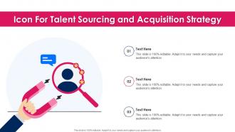 Icon For Talent Sourcing And Acquisition Strategy