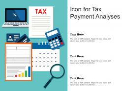 Icon For Tax Payment Analyses