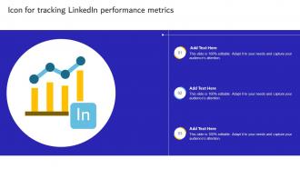 Icon For Tracking Linkedin Performance Metrics