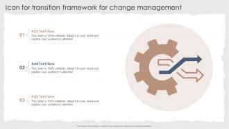 Icon For Transition Framework For Change Management