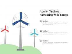 Icon For Turbines Harnessing Wind Energy