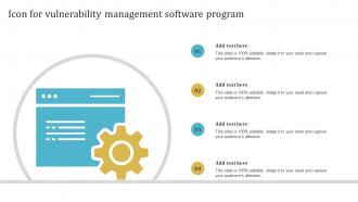 Icon For Vulnerability Management Software Program