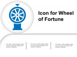 Icon for wheel of fortune