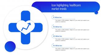 Icon Highlighting Healthcare Market Trends