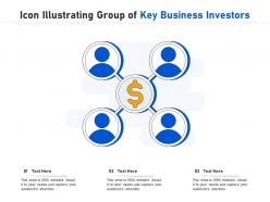 Icon Illustrating Group Of Key Business Investors