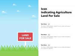 Icon Indicating Agriculture Land For Sale