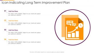 Icon Indicating Long Term Improvement Plan