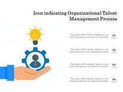 Icon indicating organizational talent management process