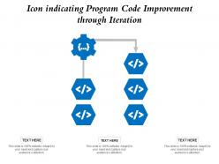 Icon Indicating Program Code Improvement Through Iteration