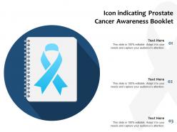 Icon indicating prostate cancer awareness booklet