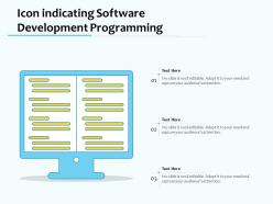 Icon Indicating Software Development Programming