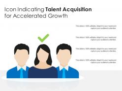 Icon indicating talent acquisition for accelerated growth