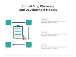 Icon Of Drug Discovery And Development Process