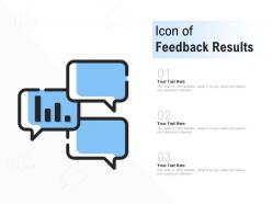 Icon of feedback results