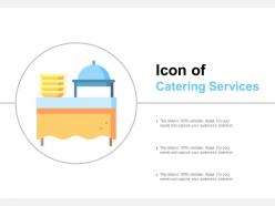 Icon Of Food Catering Services