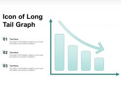 Icon of long tail graph