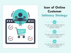 Icon of online customer intimacy strategy