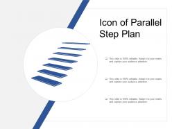 Icon Of Parallel Step Plan