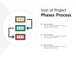 Icon Of Project Phases Process