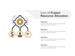 Icon of project resource allocation