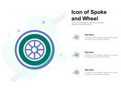 Icon Of Spoke And Wheel