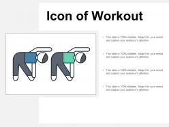 Icon of workout