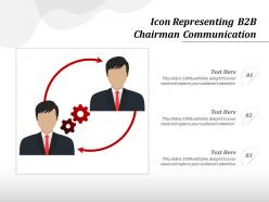 Icon Representing B2B Chairman Communication