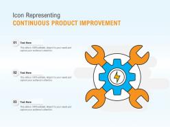 Icon Representing Continuous Product Improvement