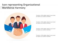 Icon representing organizational workforce harmony