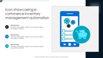 Icon Showcasing E Commerce Inventory Management Automation