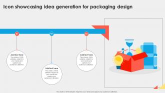 Icon Showcasing Idea Generation For Packaging Design