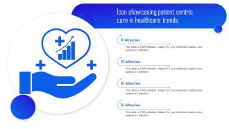 Icon Showcasing Patient Centric Care In Healthcare Trends