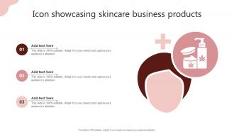 Icon Showcasing Skincare Business Products