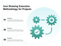 Icon showing execution methodology for projects