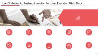 Icon slide for adpushup investor funding elevator pitch deck