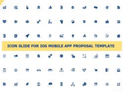 Icon slide for ios mobile app proposal template ppt powerpoint presentation background image