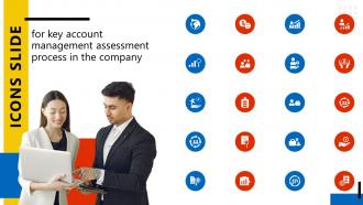 Icon Slide For Key Account Management Assessment Process In The Company