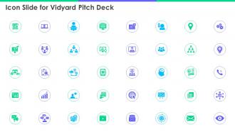 Icon slide for vidyard pitch deck