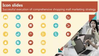 Icon Slides Successful Execution Of Comprehensive Shopping Mall Marketing Strategy MKT SS V