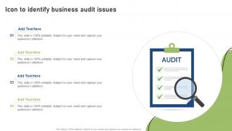 Icon To Identify Business Audit Issues
