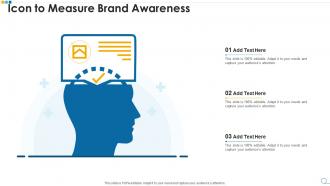 Icon to measure brand awareness