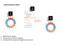 76528735 style variety 1 gears 5 piece powerpoint presentation diagram infographic slide