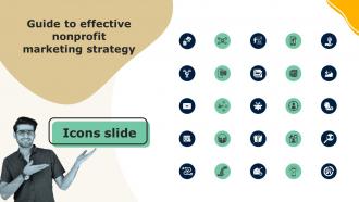 Icons Guide To Effective Nonprofit Marketing Strategy MKT SS V