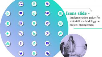 Icons Implementation Guide For Waterfall Methodology In Project Management