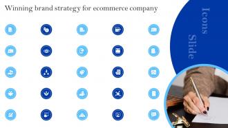 Icons Of Winning Brand Strategy For Ecommerce Company Ppt Icon Demonstration
