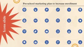 Icons Pre School Marketing Plan To Increase Enrollment Strategy SS