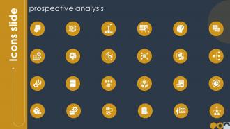 Icons Prospective Analysis Ppt Powerpoint Presentation Diagram Ppt
