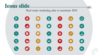 Icons Real Estate Marketing Plan To Maximize ROI MKT SS V