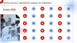 Icons Robotic Process Automation Impact On Industries