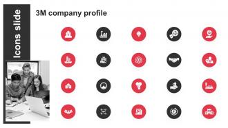 Icons Slide 3M Company Profile Ppt Themes CP SS